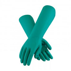 PIP Assurance Unsupported Nitrile Large 22mil 18in Green Pair - 50-N2272G-L