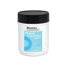 MicroCare IPA-Based- IsoClean Presaturated Wipes, 100 5 x 8 in. Wipes - MCC-BACW