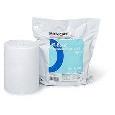 MicroCare IPA-Based- IsoClean Presaturated Wipes Refill, 100 5 x 8 in. Wipes - MCC-BACWR