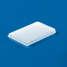 Brandtech 384 Well Plate PCR, PP,white,fuLl skirt,50 total/5 packs of 10 - 781358