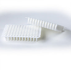 Brandtech 96 Well PCR Plate qPCR plate, PP, white, no skirt, 10 bags of 5 - 781354