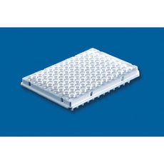 Brandtech 96 Well PCR Plate qPCR plate, PP, white, half skirt, 10 bags of 5 - 781357