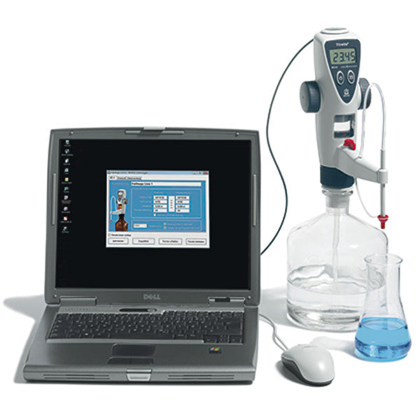 Brandtech Titrette Bottle Top Burette, 50mL with RS232 Interface - 476