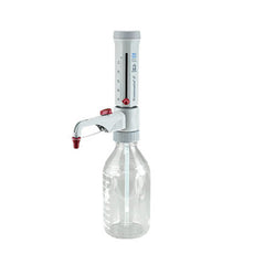 Brandtech Dispensette S Bottle Top Dispenser, Analog adjustable with Recirculation Valve, 2.5-25mL - 4600151