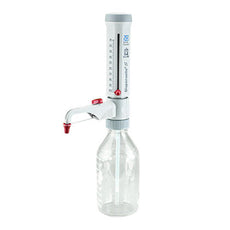 Brandtech Dispensette S Bottle Top Dispenser, Analog adjustable with Recirculation Valve, 10-100mL - 4600171
