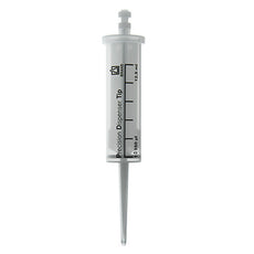 Brandtech PD-Tips II Dispensing Tips, 12.5 ml, non-sterile, cylinder PP/piston PE-HD, type encoded, 100/PK -705714
