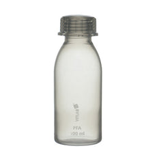 Brandtech Lab Bottles, PFA, narrow mouth, PFA cap, 100mL, each - V109397