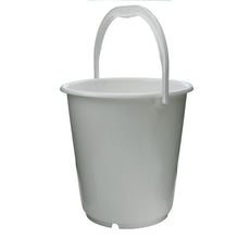 Brandtech Lab Buckets, HDPE, Handle, 10L, Each - V96393