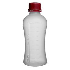 Brandtech VITgrip Plastic Lab Bottle, 1000ml, PP w tamper-evident closure, GL 45, PP, Pack of 6 - V110494