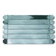 Brandtech Brandplates Sealing Foil Strips, Aluminum, 1x8 Rows per Strip, 6 strips per Sheet, Qty. 300 - 781382
