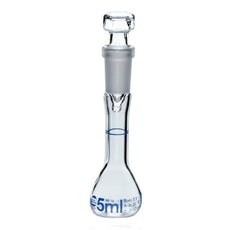 Brandtech Volumetric Flask, USP BBR, 5mL NS10/19 glass, pk of 2 - 36968