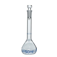 Brandtech Volumetric Flask, USP BBR, 50mL NS12/21 glass, pk of 2 - 36978