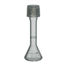 Brandtech Volumetric Flask, PFA, PFA Cap, Class A, 500mL, pack 2 - V107597