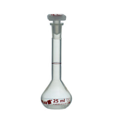 Brandtech Volumetric Flask, PMP, NS Stopper, PP, Class A, 25mL, pk 2 - V67104
