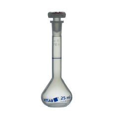 Brandtech Volumetric Flask with NS Stopper, PP, Class B, 25mL, pk 2 - V671941