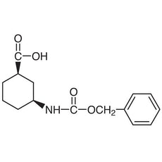 (1R,3S)-3-(Carbobenzoxyamino)cyclohexanecarboxylic Acid, 100MG - C2400-100MG