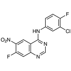 N-(3-Chloro-4-fluorophenyl)-7-fluoro-6-nitro-4-quinazolinamine, 25G - C3276-25G