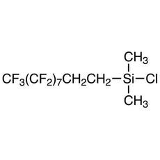 Chloro(3,3,4,4,5,5,6,6,7,7,8,8,9,9,10,10,10-heptadecafluorodecyl)dimethylsilane, 5G - C3427-5G