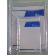 Cleanroom Notebook, Side Spiral Bound, 3" x 5" Lined, College Rule - CRP0770-3s