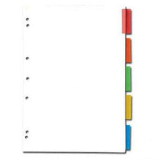 Cleanroom Tab Dividers, White, 8.5" x 11" - CRP0910