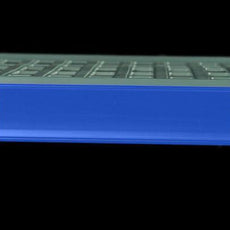 Metro CSM6-BQ Color Shelf Marker for Super Erecta Pro and MetroMax Q Industrial Plastic Shelving, Blue, 6" L x 1.5" H