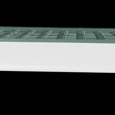 Metro CSM6-WQ Color Shelf Marker for Super Erecta Pro and MetroMax Q Industrial Plastic Shelving, White, 6" L x 1.5" H