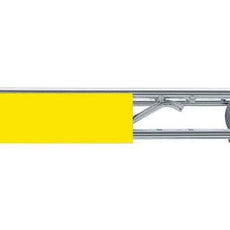 Metro CSM6-Y Super Erecta Color Shelf Marker, Yellow, 6" x 1.25"