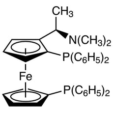 (R)-N,N-Dimethyl-1-[(S)-1',2-bis(diphenylphosphino)ferrocenyl]ethylamine, 100MG - D2537-100MG