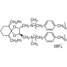 6,10-Dibenzyl-N,N'-dimethyl-N,N,N',N'-tetrakis(4-methylbenzyl)-1,4-dioxaspiro[4.5]decane-(2R,3R)-diylbis(methylammonium) Bis(tetrafluoroborate)[=(R,R)-TaDiAS-2nd], 1G - D3475-1G