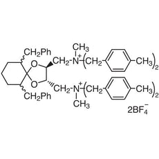 6,10-Dibenzyl-N,N'-dimethyl-N,N,N',N'-tetrakis(4-methylbenzyl)-1,4-dioxaspiro[4.5]decane-(2S,3S)-diylbis(methylammonium) Bis(tetrafluoroborate)[=(S,S)-TaDiAS-2nd], 1G - D3476-1G