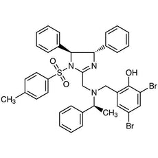 2,4-Dibromo-6-[[[[(4S,5S)-4,5-dihydro-4,5-diphenyl-1-tosyl-1H-imidazol-2-yl]methyl][(S)-1-phenylethyl]amino]methyl]phenol, 50MG - D4168-50MG