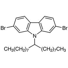 2,7-Dibromo-9-(9-heptadecyl)carbazole, 200MG - D4490-200MG
