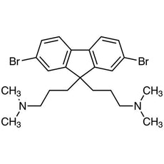 2,7-Dibromo-9,9-bis[3-(dimethylamino)propyl]fluorene, 1G - D4550-1G