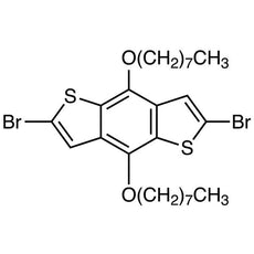 2,6-Dibromo-4,8-bis(n-octyloxy)benzo[1,2-b:4,5-b']dithiophene, 200MG - D4621-200MG