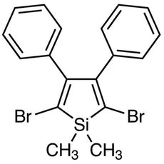 2,5-Dibromo-1,1-dimethyl-3,4-diphenylsilole, 1G - D4631-1G