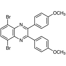 5,8-Dibromo-2,3-bis(4-methoxyphenyl)quinoxaline, 200MG - D4653-200MG