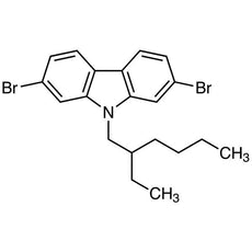 2,7-Dibromo-9-(2-ethylhexyl)carbazole, 200MG - D4735-200MG