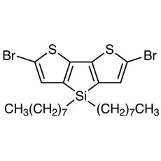 2,6-Dibromo-4,4-di-n-octyldithieno[3,2-b:2',3'-d]silole, 100MG - D4799-100MG