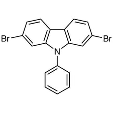 2,7-Dibromo-9-phenylcarbazole, 200MG - D4832-200MG