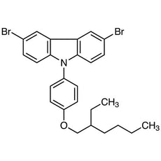 3,6-Dibromo-9-[4-(2-ethylhexyloxy)phenyl]-9H-carbazole, 200MG - D5342-200MG