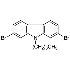 2,7-Dibromo-9-heptyl-9H-carbazole, 1G - D5403-1G