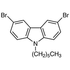 3,6-Dibromo-9-hexyl-9H-carbazole, 1G - D5410-1G