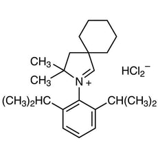 2-(2,6-Diisopropylphenyl)-3,3-dimethyl-2-azaspiro[4.5]dec-1-en-2-ium Hydrogen Dichloride, 1G - D5596-1G