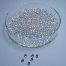 Glass BEADS 4mm FLINT 1 lb.