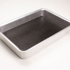 Dissecting Pan, Aluminum, With Black Wax, 11.25" X 7.5" X 1.5" - DSPA01-W
