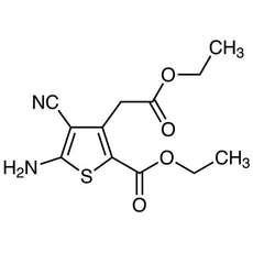Ethyl 5-Amino-4-cyano-3-(2-ethoxycarbonylmethyl)thiophene-2-carboxylate, 25G - E0980-25G
