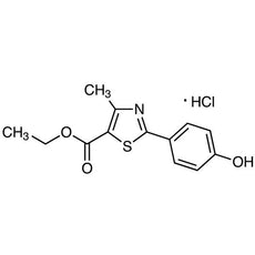 Ethyl 2-(4-Hydroxyphenyl)-4-methylthiazole-5-carboxylate Hydrochloride, 5G - E1049-5G