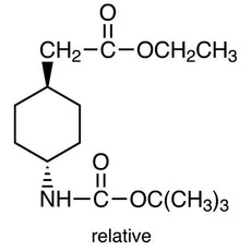 Ethyl 2-[trans-4-[(tert-Butoxycarbonyl)amino]cyclohexyl]acetate, 1G - E1387-1G