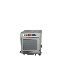 C5 9 Series Reach-In Heated Holding Cabinet, Under Counter, Stainless Steel, Full Length Clear Door, Universal Wire Slides