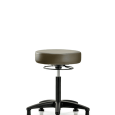 Vinyl Stool without Back - Medium Bench Height with Stationary Glides in Marine Blue Supernova Vinyl - VMBSO-RG-NF-RG-8809